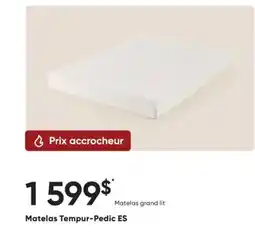 Dormez Vous Matelas Tempur-Pedic ES offer