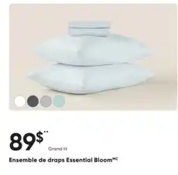Dormez Vous Ensemble de draps Essential Bloom offer