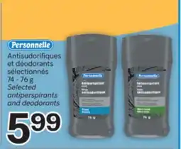 Brunet Personnelle Antisudorifiques et déodorants sélectionnés offer