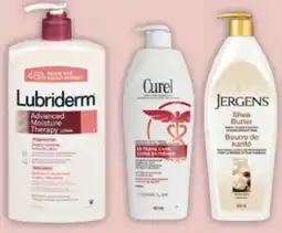 Brunet LUBRIDERM, CUREL, JERGENS Soins corporels sélectionnés offer