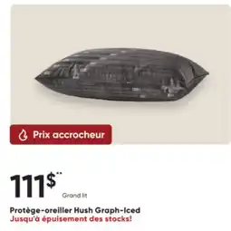 Dormez Vous Protège-oreiller Hush Graph-Iced offer