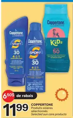 Brunet COPPERTONE Produits solaires sélectionnés offer