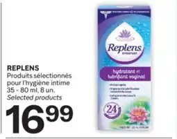 Brunet REPLENS Produits sélectionnés pour l'hygiène intime offer