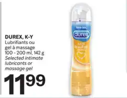 Brunet DUREX, K-Y Lubrifiants ou gel à massage offer