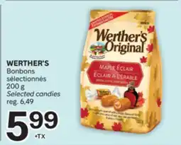 Brunet WERTHER'S Bonbons sélectionnés offer