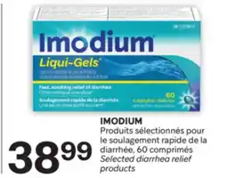 Brunet IMODIUM Produits sélectionnés pour le soulagement rapide de la diarrhée offer