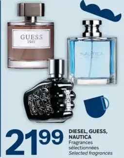 Brunet DIESEL, GUESS, NAUTICA Fragrances sélectionnées offer