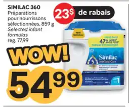 Brunet SIMILAC 360 Préparations pour nourrissons sélectionnées offer