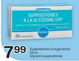 Brunet Personnelle Suppositoires à la glycérine offer