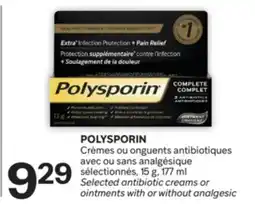 Brunet POLYSPORIN Crèmes ou onguents antibiotiques avec ou sans analgésique offer