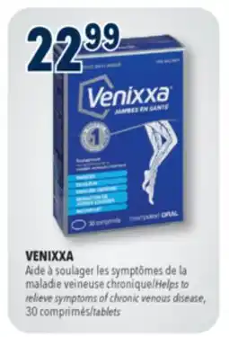 Familiprix VENIXXA Helps to relieve symptoms of chronic venous disease, 30 comprimés/tablets offer