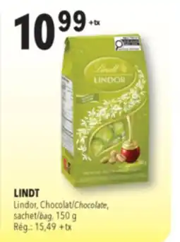 Familiprix Lindt Lindor Irresistibly Smooth Pistachio Milk Chocolate offer