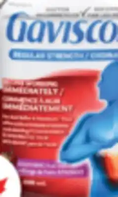 Familiprix GAVISCON, For acid reflux and heartburn, selected products offer