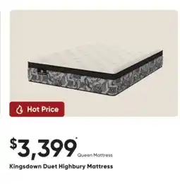 Dormez Vous Kingsdown Duet Highbury Mattress offer