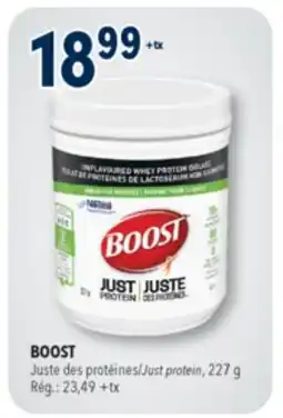 Familiprix BOOST, Just protein offer