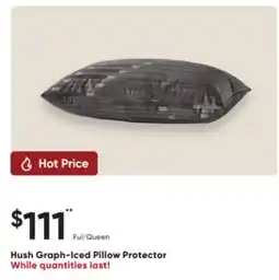 Dormez Vous Hush Graph-Iced Pillow Protector offer