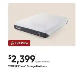 Dormez Vous TEMPUR Prima Orange Mattress offer