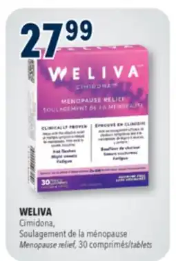 Familiprix WELIVA, Menopause relief, 30 tablets offer