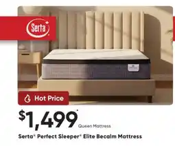 Dormez Vous Serta Perfect Sleeper Elite Becalm Mattress offer