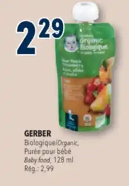 Familiprix GERBER Baby food, 128ml offer