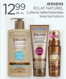 Proxim JERGENS ÉCLAT NATUREL Selected lotions offer
