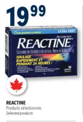 Familiprix Reactine extra strength allergy tablets 30un offer