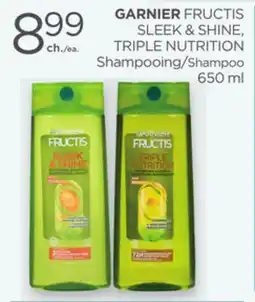 Proxim GARNIER FRUCTIS SLEEK & SHINE, TRIPLE NUTRITION Shampoo offer