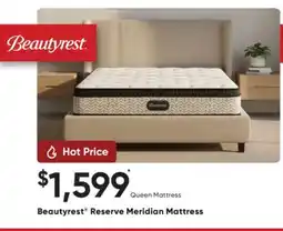 Dormez Vous Beautyrest Reserve Meridian Mattress offer