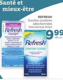 Proxim REFRESH Selected eye drops offer
