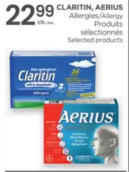Proxim CLARITIN, AERIUS Allergy Selected products offer