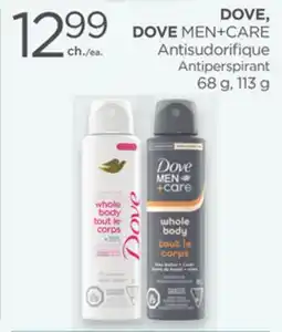 Proxim DOVE, DOVE MEN+CARE Antiperspirant offer