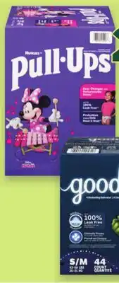 Proxim HUGGIES PULL-UPS, GOODNITES Selected training underwear offer