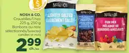 Proxim NOSH & CO. Chips, selected candies or nuts offer