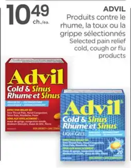 Proxim ADVIL Selected pain relief cold, cough or flu products offer