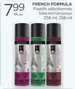 Proxim FRENCH FORMULA Selected hairsprays offer