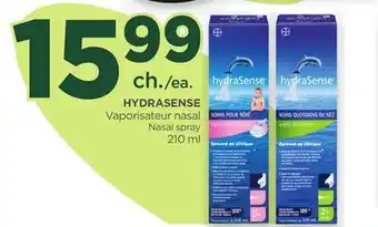 Proxim HYDRASENSE Nasal spray offer