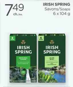 Proxim IRISH SPRING Soaps offer