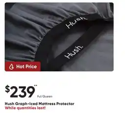 Dormez Vous Hush Graph-Iced Mattress Protector offer