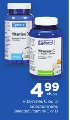 Proxim OPTION + Selected vitamins C or D offer