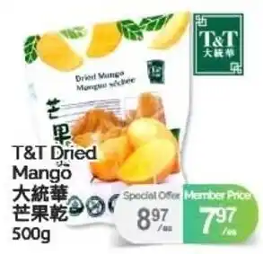 T&T Supermarket T&T Dried Mango offer