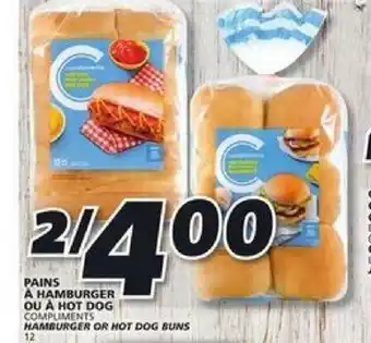 IGA Oains A Hamburger ou A Hot Dog offer