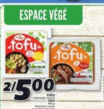 IGA Tofu offer
