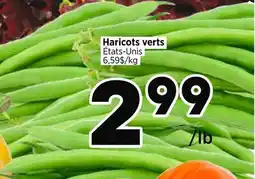 Val-Mont Haricots verts offer
