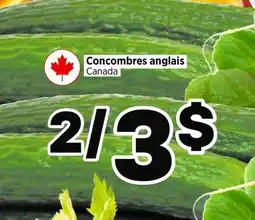 Val-Mont Concombres anglais offer