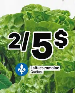 Val-Mont Laitues romaine offer