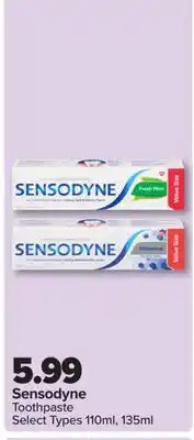 PharmaChoice Sensodyne Toothpaste offer