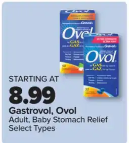 PharmaChoice Gastrovol, Ovol Adult, Baby Stomach Relief offer