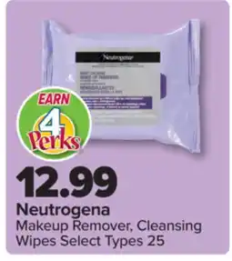 PharmaChoice Neutrogena Makeup Remover, Cleansing Wipes offer