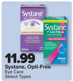 PharmaChoice Systane, Opti-Free Eye Care offer