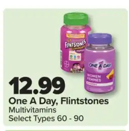 PharmaChoice One A Day, Flintstones Multivitamins offer